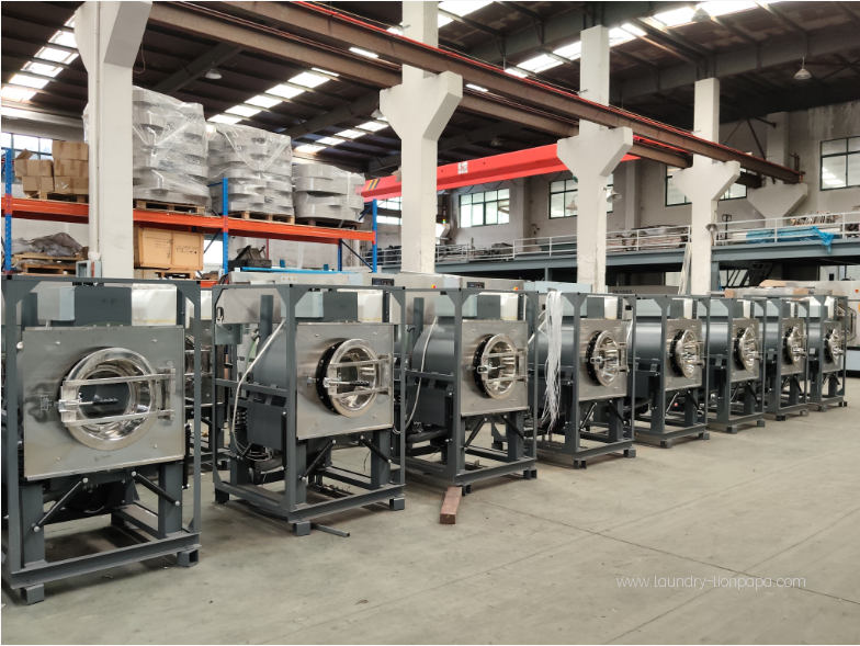 Washer-extractors during production
