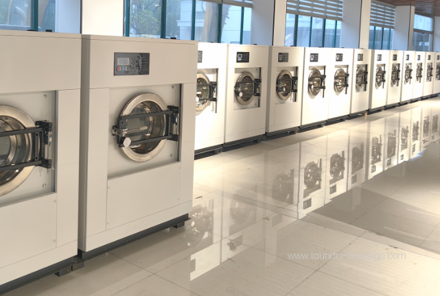 Washer-extractors on display