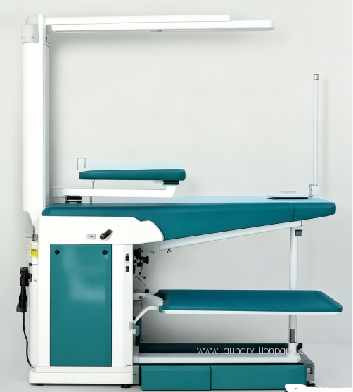 Garment ironing equipment illustration