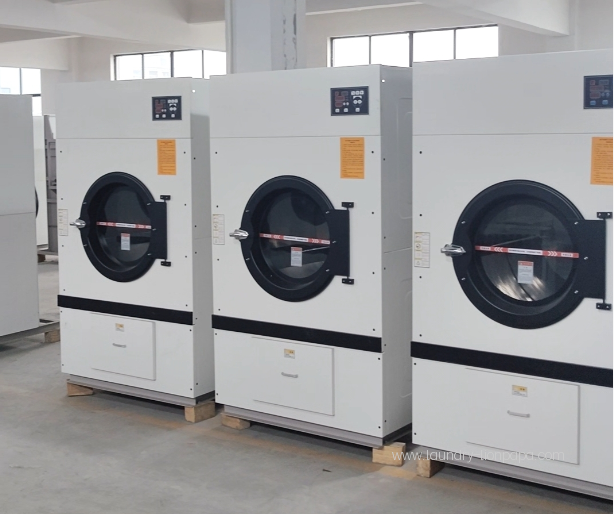 Commercial dryers in the production area